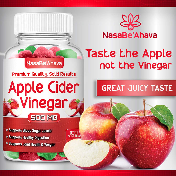 NASA Beahava Apple Cider Vinegar Gummies (100-Count)